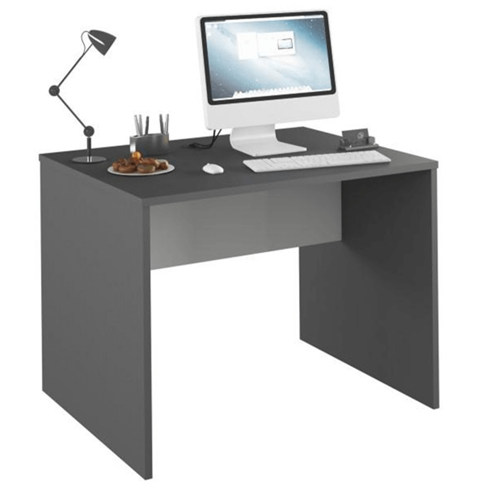 PC stôl, grafit/biela, RIOMA TYP 12 - Tempo nábytek