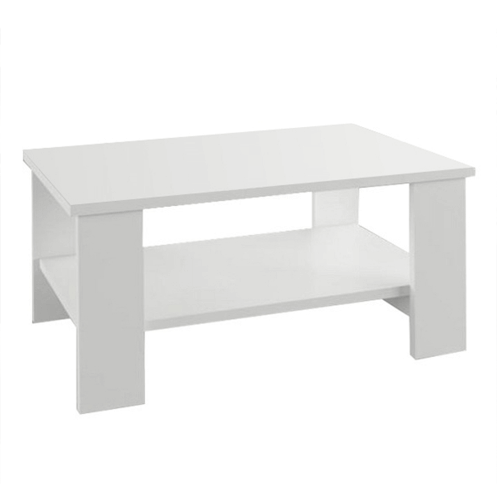 Konferenčný stolík, biela, BERNARDO - Tempo nábytek