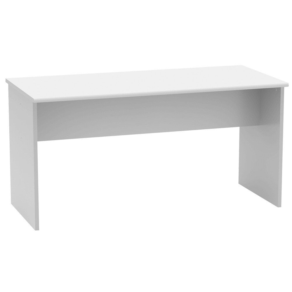 Kancelársky stôl, obojstranný,  biela, JOHAN NEW 08 - Tempo nábytek