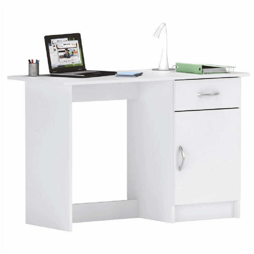 Univerzálny PC stôl, biela, SIRISS - Tempo nábytek