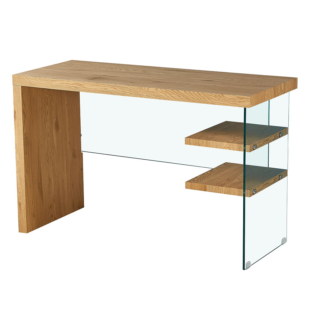 Konzolový/písací stolík, dub, ENRIK - Tempo nábytek